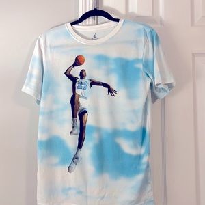 Boys Michael Jordan tie dye tee.